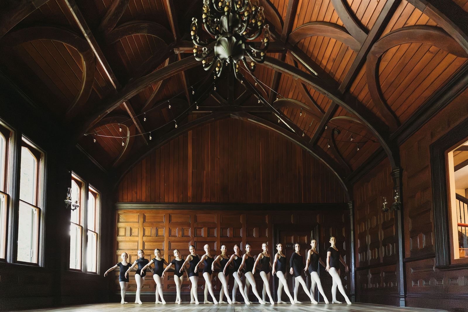 Young dancers at Warmland Dance