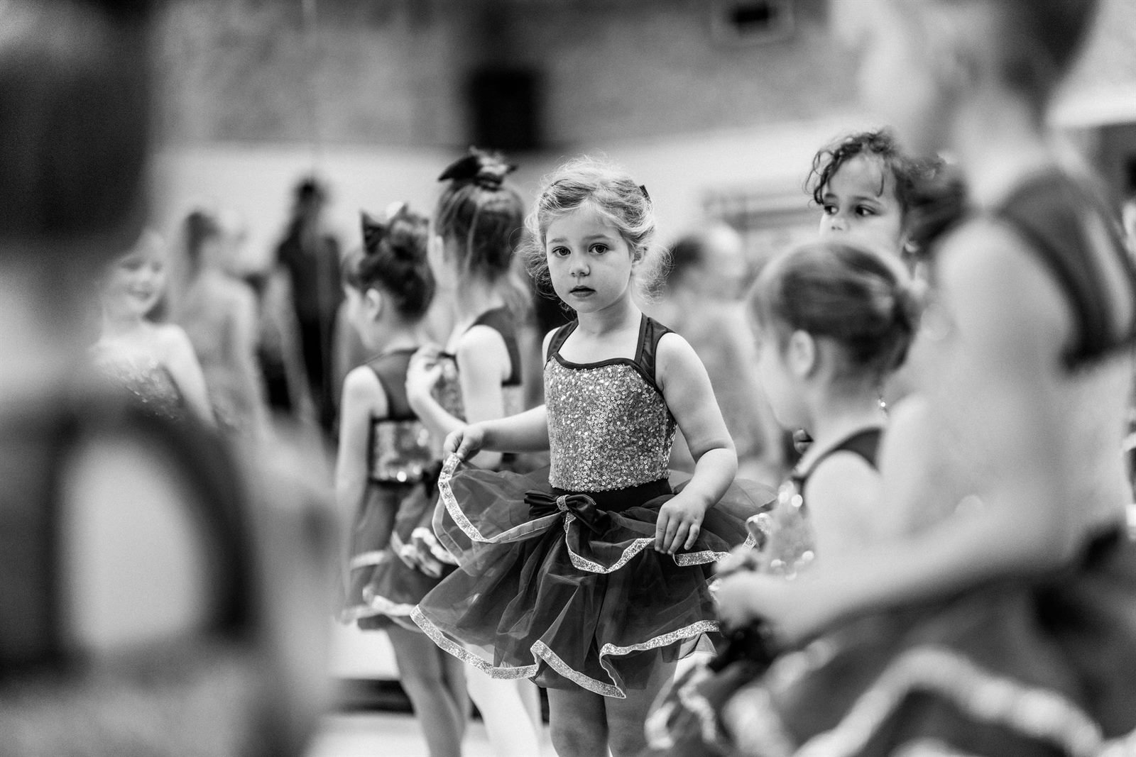 Backstage at a Warmland Dance performance